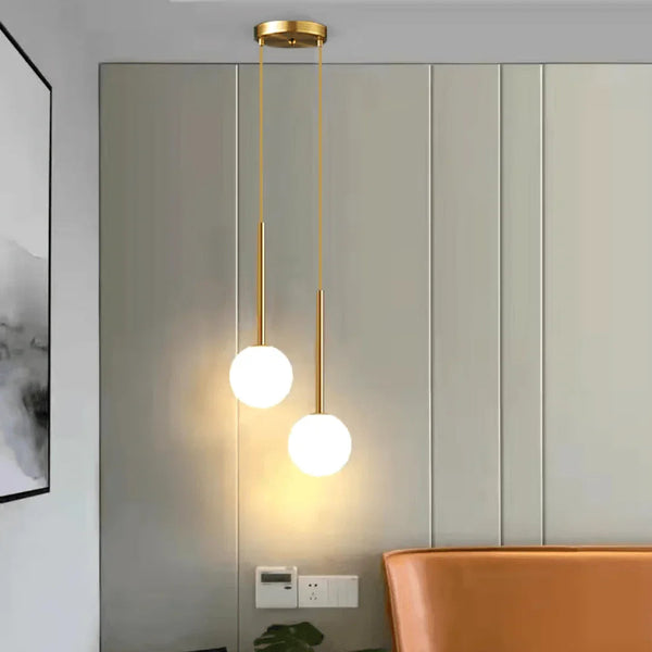 Luminária Pendente Esférica Britânica