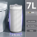 Lixeira com Sensor Automático