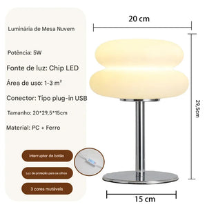 Luminária led para mesa
