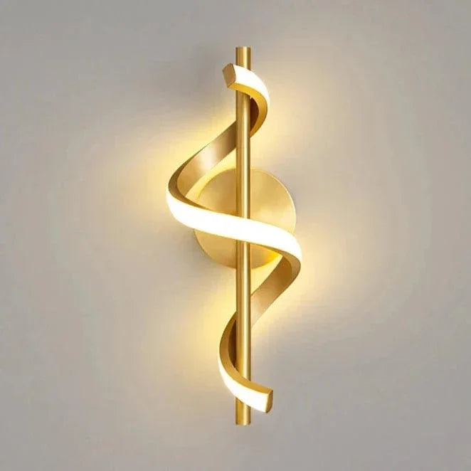 Luminário Pendente Espiral | 3 Tons de Iluminação