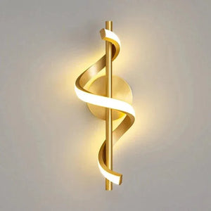Luminário Pendente Espiral | 3 Tons de Iluminação