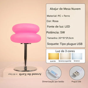 Luminária led para mesa