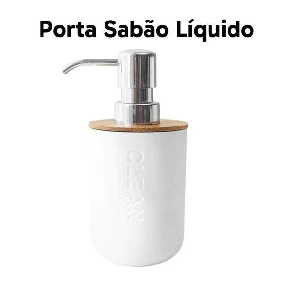 Kit para Banheiro Bambu