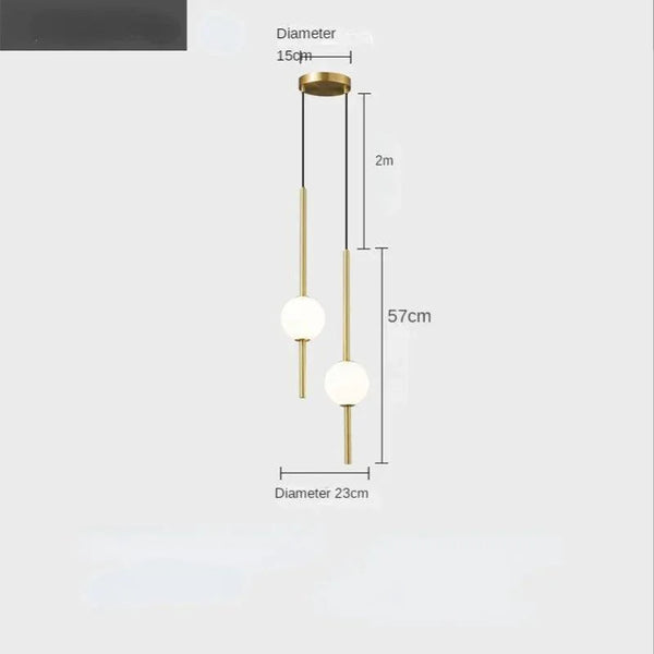 Luminária Pendente Esférica